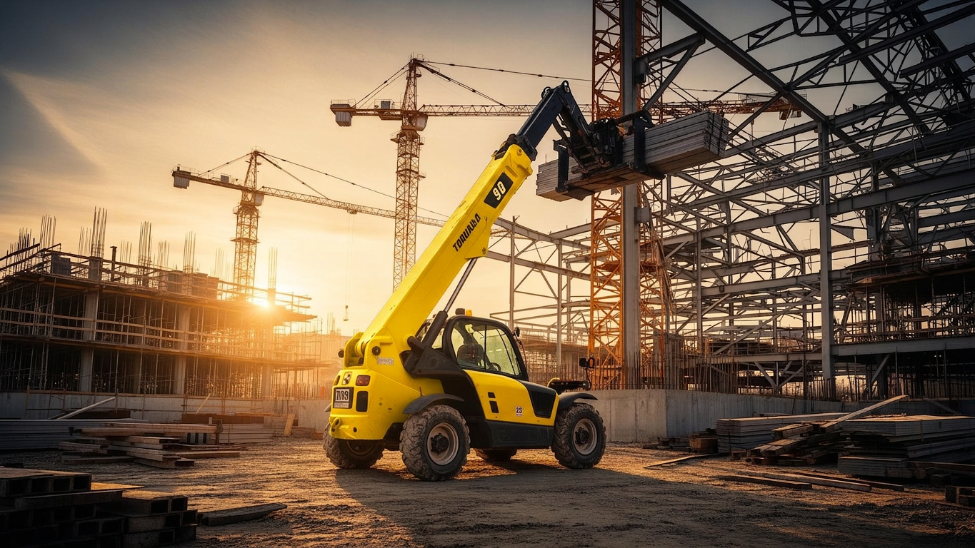 MVP Telehandler on a European construction site